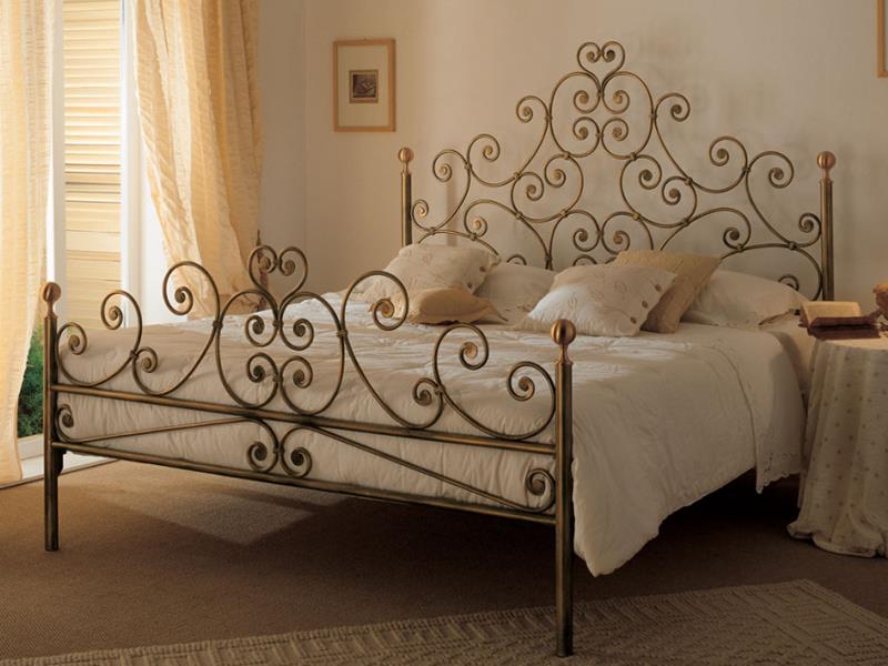 Letti in ferro battuto matrimoniali, letti in ferro battuto arte ... Divano letto in ferro battuto
