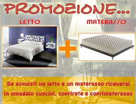 Promozione letto + materasso