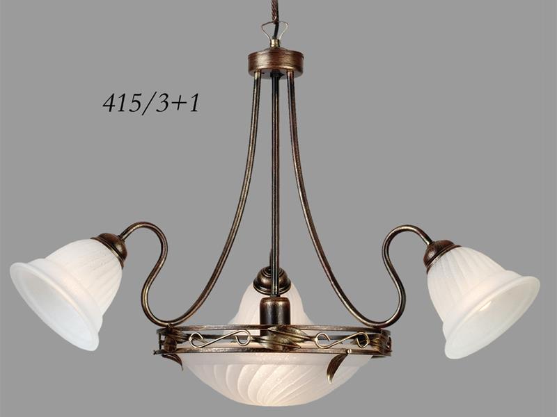 Plafoniere Ferro Battuto Da Esterno : Lampadari collezione lux415 in ferro battuto arte e stile