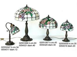 Lampade tiffany Fiori