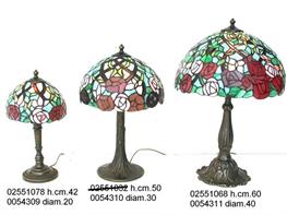 Lampade tiffany Rose mix