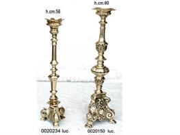 Candelabri Ottone lucido