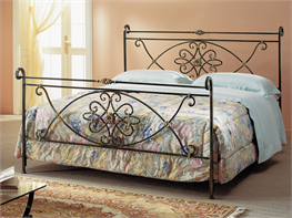 Letto Rebecca matrimoniale testata e pediera
