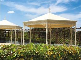 Gazebo Marte esagonale