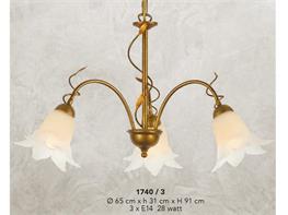 Lampadario Milano 1740/3