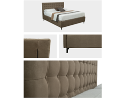 Letto imbottito Abisso