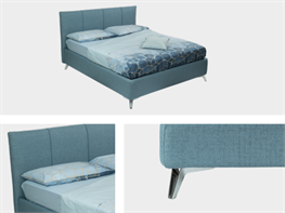 Letto imbottito Flange