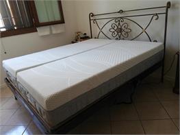 Letto Rebecca matrimoniale testata e giroletto