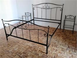 Letto Iriss matrimoniale testata e pediera